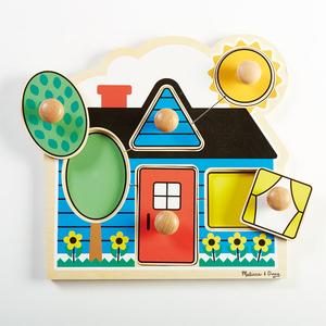 First Shapes Large Peg Puzzle