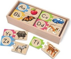 Alphabet Letters Jigsaw Puzzle