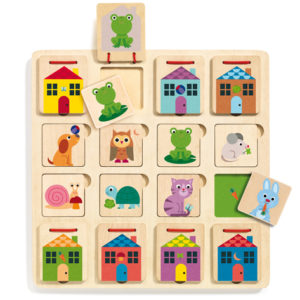 Cabanimo Wooden Puzzle Djeco