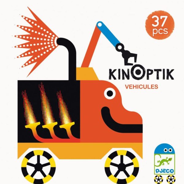 Djeco Kinoptik Vehicles Puzzle