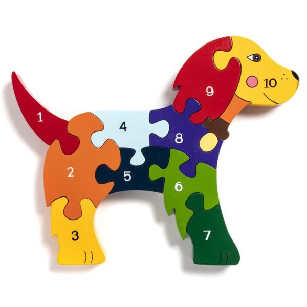 Dog Puzzle Alphabet Jigsaws