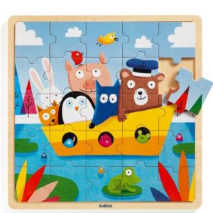 Boat Wood Puzzle by Djeco