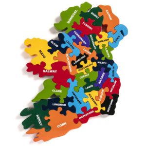 Ireland Counties Alphabet Jigsaws