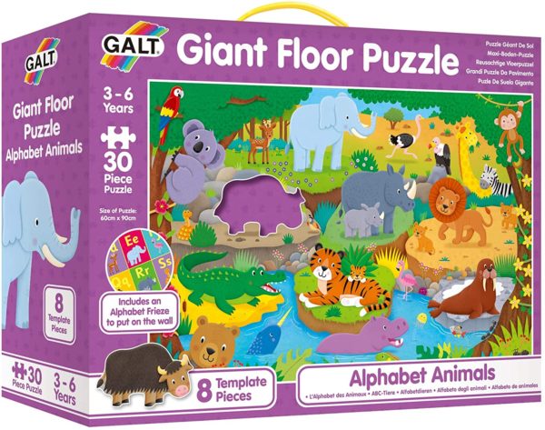 Galt Alphabet Animals Floor Puzzle